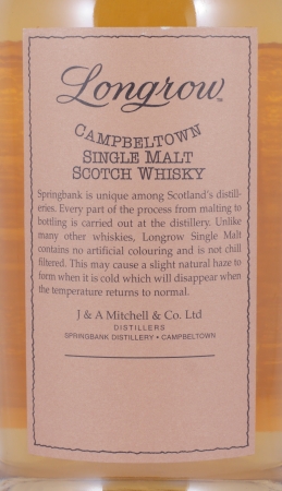 Longrow 1993 10 Years Campbeltown Single Malt Scotch Whisky 46.0%