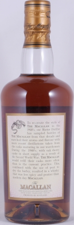 Macallan Forties 1940s Limited Travel Range Highland Single Malt Scotch Whisky 40.0%