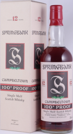 Springbank 12 Years 100° Proof Green Thistle Sherry Casks Campbeltown Single Malt Scotch Whisky 50,0%