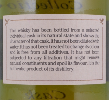 Banff 1976 17 Years Oak Cask Cadenhead Highland Single Malt Scotch Whisky Cask Strength 60,5%