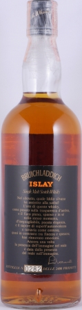 Bruichladdich 1965 22 Years Riserva Veronelli Rinaldi Import Islay Single Malt Scotch Whisky 48.8%