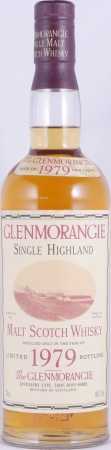 Glenmorangie 1979 17 Years Limited Bottling Highland Single Malt Scotch Whisky 40.0%