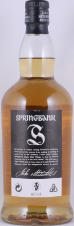 Springbank CV Release 2011 Black Label Campbeltown Single Malt Scotch Whisky 46.0%