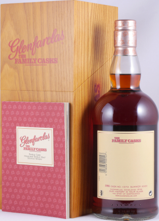 Glenfarclas 1996 24 Years The Family Casks First Fill Sherry Butt Cask No. 1073 Highland Single Malt Scotch Whisky 51,8%