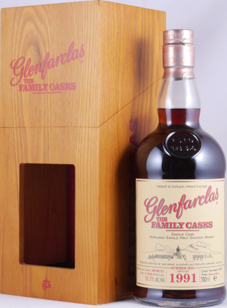 Glenfarclas 1991 29 Years The Family Casks 1st Fill Sherry Butt Cask No. 5676 Highland Single Malt Scotch Whisky 55.3%