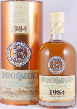 Bruichladdich 1984 18 Years American Oak Casks Islay Single Malt Scotch Whisky 46.0%