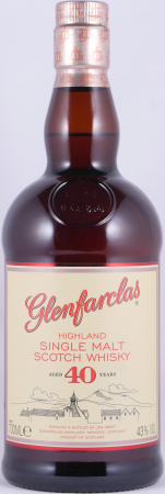 Glenfarclas 40 Years Oloroso Sherry Casks Warehouse Limited Edition Release 2020 Highland Single Malt Scotch Whisky 43.0%