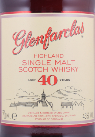 Glenfarclas 40 Years Oloroso Sherry Casks Warehouse Limited Edition Release 2020 Highland Single Malt Scotch Whisky 43,0%