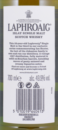 Laphroaig 33 Years The Ian Hunter Story Book 3: Source Protector Islay Single Malt Scotch Whisky 49,9%