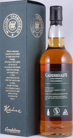 Strathmill 1995 22 Years Refill Port Hogshead Cadenheads Authentic Collecton Speyside Single Malt Scotch Whisky 50.8%