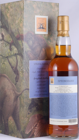 Springbank 1998 20 Years Sherry Cask Antique Lions of Spirits Savannah Series Campbeltown Single Malt Scotch Whisky Cask Strength 48,0%