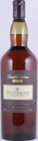 Talisker 1998 11 Years Distillers Edition 2009 Special Release TD-S: 5LX Isle of Skye Single Malt Scotch Whisky 45.8% 1.0L