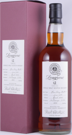 Longrow 1996 12 Years Fino Sherry Butt Springbank Society Campbeltown Single Malt Scotch Whisky Cask Strength 57,6%