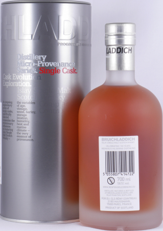 Bruichladdich 2009 11 Years 2nd Fill Pauillac Cask No. 3322 Micro-Provenance Single Cask Evolution Islay Single Malt Scotch Whisky 58,5%