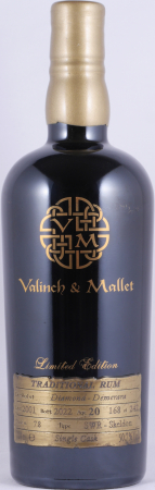 Diamond Demerara 2001 20 Years Single Cask No. 78 Valinch und Mallet The Spirit of Art Limited Edition SWR-Skeldon Full Proof Traditional Guyana Rum 50,7%