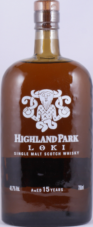 Highland Park Loki 15 Years Sherry and Heavily Peated Casks The Valhalla Collection 2013 Orkney Islands Single Malt Scotch Whisky 48,7%