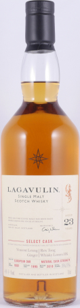 Lagavulin 1995 23 Years European Oak Cask No. 9001 Select Cask Limited Single Cask Edition Islay Single Malt Scotch Whisky Cask Strength 48.7%