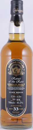 Glen Mhor 1975 33 Years Oak Cask No. 4035 Duncan Taylor Rarest of the Rare Highland Single Malt Scotch Whisky 40,2%