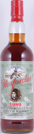 Glenfarclas 1989 24 Years Oloroso Sherry Casks Nos. 5249-52, 12992, 13090 Edition No. 18 John Duns Scotus Highland Single Malt Scotch Whisky 46.0%