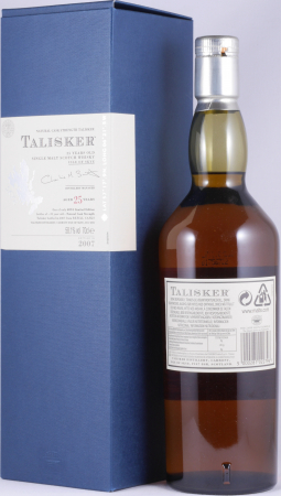 Talisker 25 Years Limited Edition 5th Special Release 2007 Isle of Skye Single Malt Scotch Whisky Cask Strength 58,1%