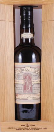 Highland Park Earl Magnus 15 Years Limited Edition One American Oak Casks Orkney Islands Single Malt Scotch Whisky 52.6%