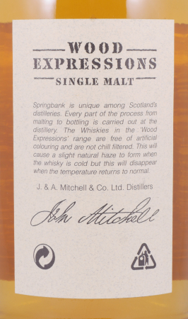 Springbank 1991 16 Years Rum Wood Limited Edition Campbeltown Single Malt Scotch Whisky Cask Strength 54.2%