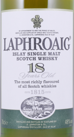 Laphroaig 18 Years Queens Diamond Jubilee 1952-2012 Limited Edition Islay Single Malt Scotch Whisky 48,0%