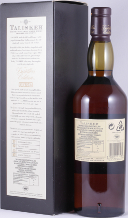 Talisker 1996 12 Years Distillers Edition 2008 Special Release TD-S: 5KW Isle of Skye Single Malt Scotch Whisky 45.8%