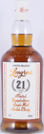 Longrow 21 Years Limited Release 2020 Sherry and Bourbon Casks Campbeltown Single Malt Scotch Whisky 46.0%