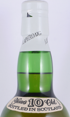 Laphroaig 10 Years Bourbon Casks Vintage 1980s Islay Single Malt Scotch Whisky 40,0%