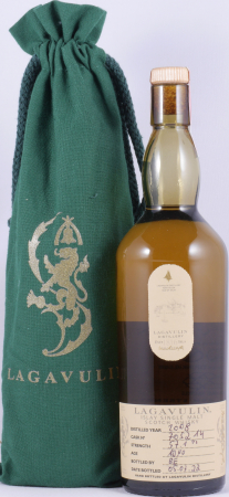 Lagavulin 2008 10 Years Rejuvenated Oak Cask No. 705214 Distillery Only Special Tasting Release Islay Single Malt Scotch Whisky 57.1%