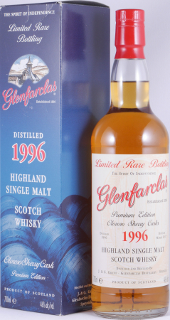 Glenfarclas 1996 20 Years Oloroso Sherry Casks Premium Edition Limited Rare Bottling Highland Single Malt Scotch Whisky 46.0%