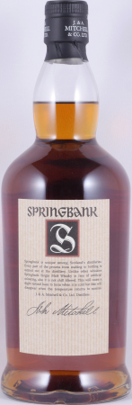 Springbank 15 Years Beige Label Release 2002 Campbeltown Single Malt Scotch Whisky 46,0%