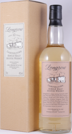 Longrow 10 Years Black Capsule 1990s Campbeltown Single Malt Scotch Whisky 46,0%