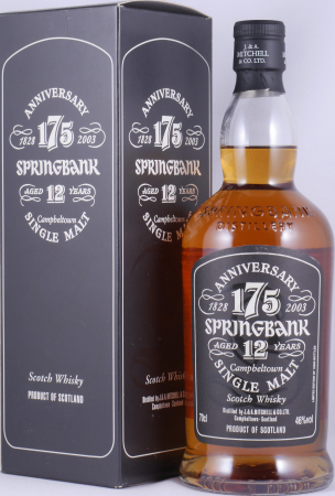 Springbank 12 Years 175th Anniversary Limited Edition Campbeltown Single Malt Scotch Whisky 46,0%