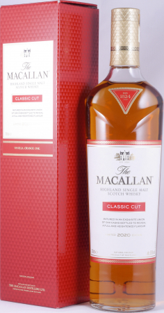 Macallan Classic Cut 2020 Limited Edition Sherry Oak and American Oak Bourbon Casks Highland Single Malt Scotch Whisky 55,0%