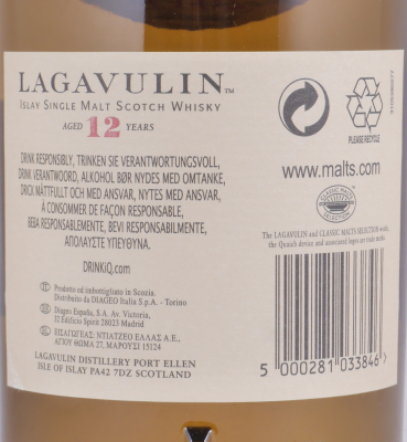 Lagavulin 12 Years 13th Special Release 2013 Limited Edition Islay Single Malt Scotch Whisky Cask Strength 55.1%