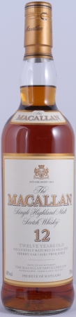 Macallan 12 Years Sherry Oak Highland Single Malt Scotch Whisky 40.0%