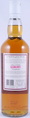Glenlivet 21 Years J.G. Smiths Label Gordon and MacPhail Speyside Single Malt Scotch Whiskyl 43.0%