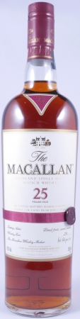 Macallan 25 Years Sherry Oak Casks Release 2011 Highland Single Malt Scotch Whisky 43.0%