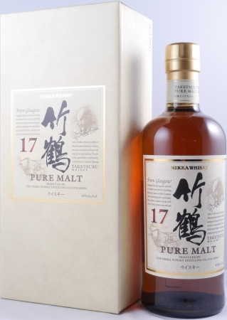 Nikka Taketsuru 17 Years Pure Malt Blended Whisky Special Japanese Release 43.0%
