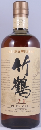 Nikka Taketsuru 21 Years Japan Pure Malt Blended Whisky Special old Japan Release 43,0%