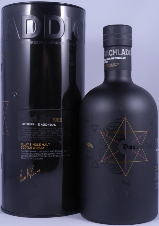 Bruichladdich Black Art 03.1 1989 Limited Edition 22 Years Islay Single Malt Scotch Whisky Cask Strength 48.7%