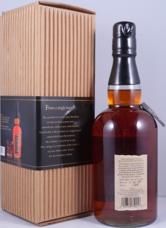 Evan Williams Vintage 1991 Single Barrel No. 128 Kentucky Straight Bourbon Whiskey 43,3%