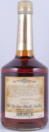 Old Rip Van Winkle 10 Years Bottle No. D588 Dumpy Bottle Handmade Kentucky Straight Bourbon Whiskey 53,5%