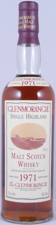 Glenmorangie 1971 21 Years 150th Anniversary Limited Edition Highland Single Malt Scotch Whisky 43,0%