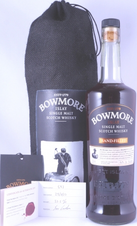 Bowmore 1997 16 Years 1st Fill Sherry Butt Cask No. 23 Feis Ile 2013 First Hand-Filled Edition Islay Single Malt Scotch Whisky 55.5%.