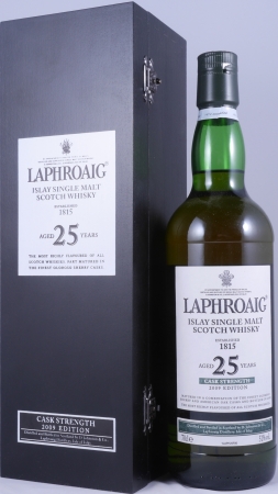 Laphroaig 25 Years Olosoro Sherry- und Bourbon Casks Limited Edition Release 2009 Islay Single Malt Scotch Whisky Cask Strength 51,0%