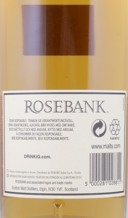 Rosebank 1990 21 Years Limited Edition Special Release 2011 Lowland Single Malt Scotch Whisky Cask Strength 53.8%