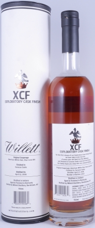 Willett XCF Exploratory French Curacao Cask Finish Rare Release 1.0 Small Batch American Rye Whiskey 51,7%